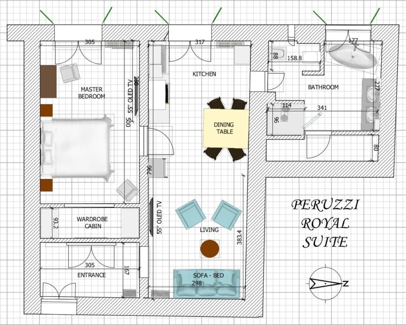 Peruzzi Royal Suite Florenţa Exterior foto
